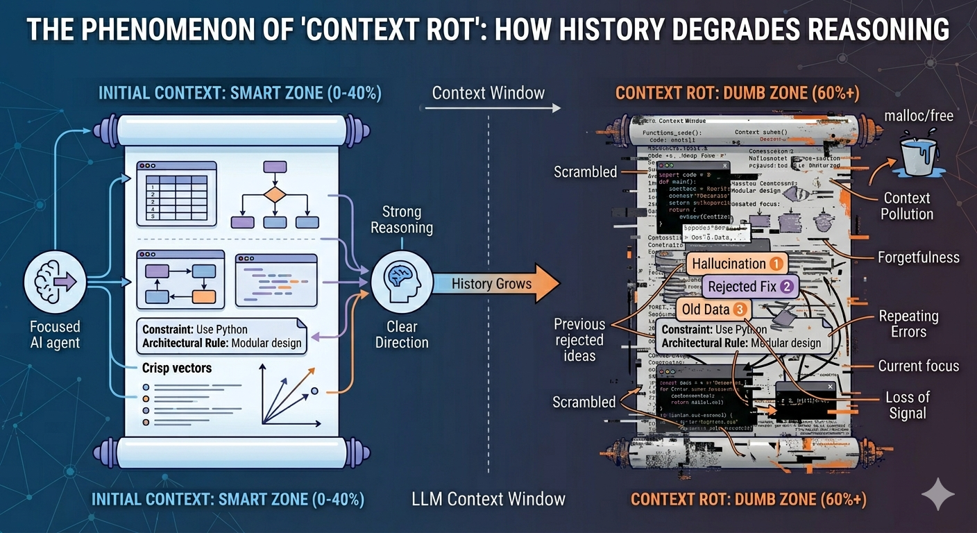 Context Rot: Why Your Agent Gets Dumber the Longer It Works