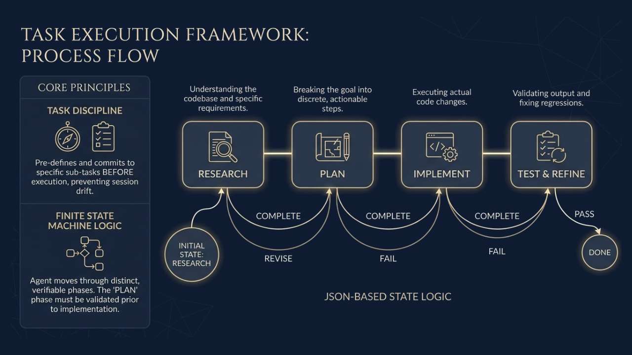 TillDone Task Execution Framework: Process Flow